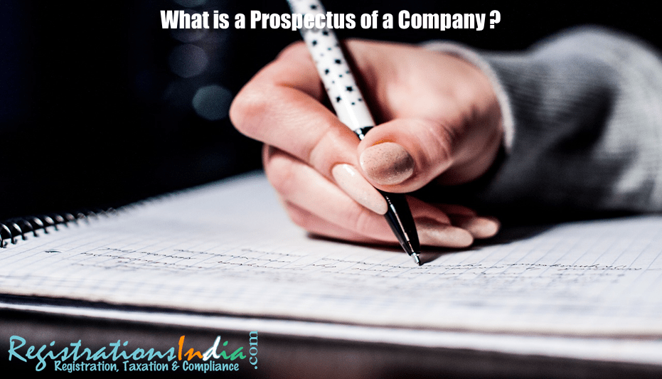What is a Prospectus of a Company image