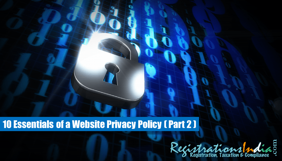 10 Essentials of a Website Privacy Policy image
