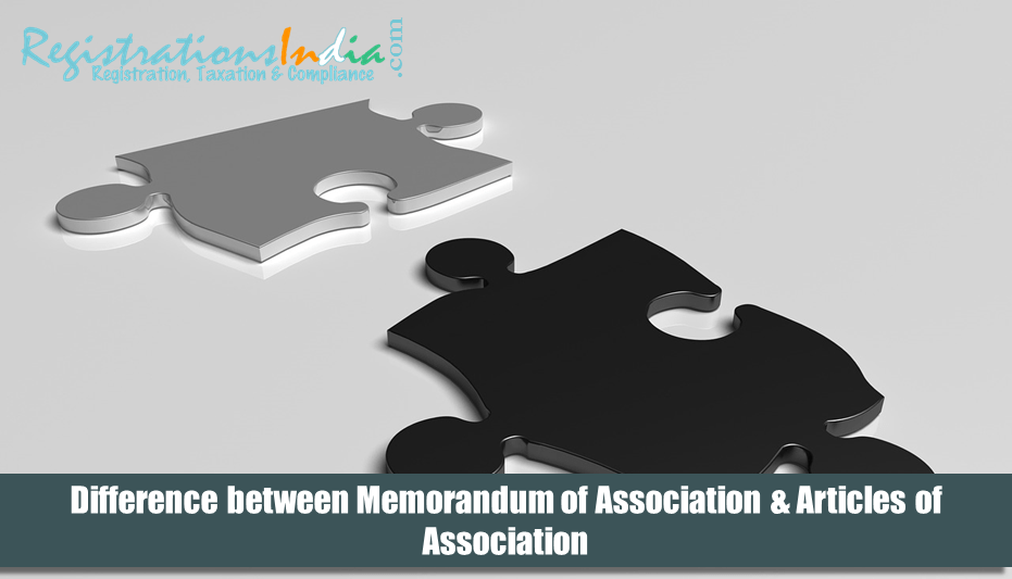 Difference between Memorandum of Association & Articles of Association image
