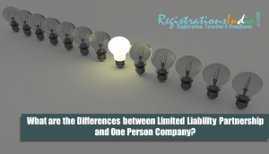 Differences between Limited Liability Partnership & One Person Company image